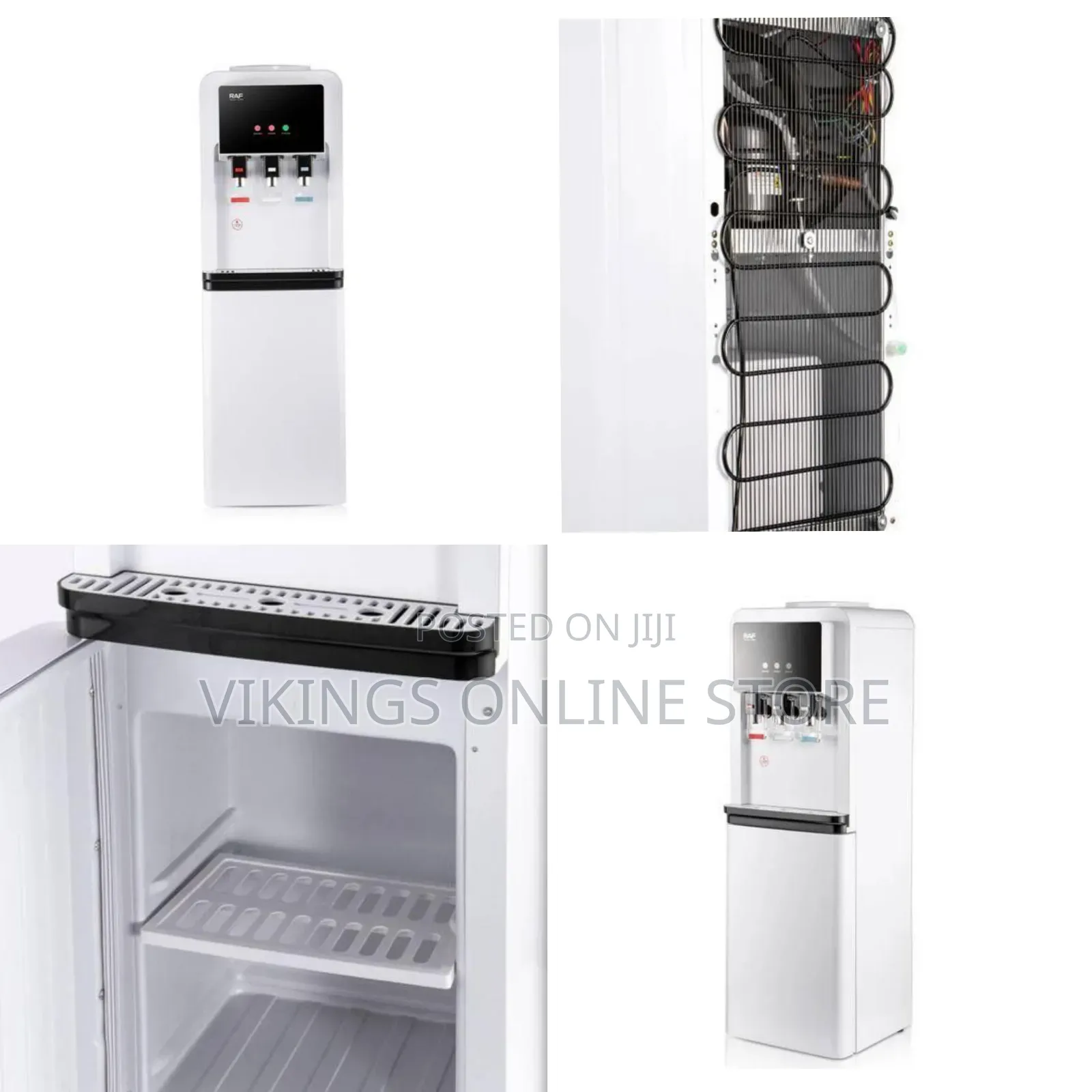 Raf Floor-Standing Hot and Cold Water Dispenser - Multicolor