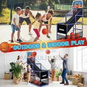 Children's Indoor Arcade Basketball Shooting Game Set
