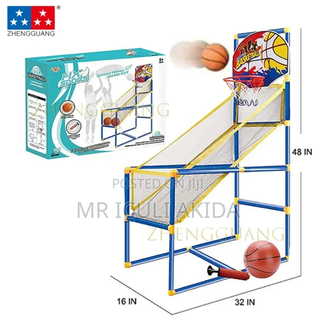 Children's Indoor Arcade Basketball Shooting Game Set