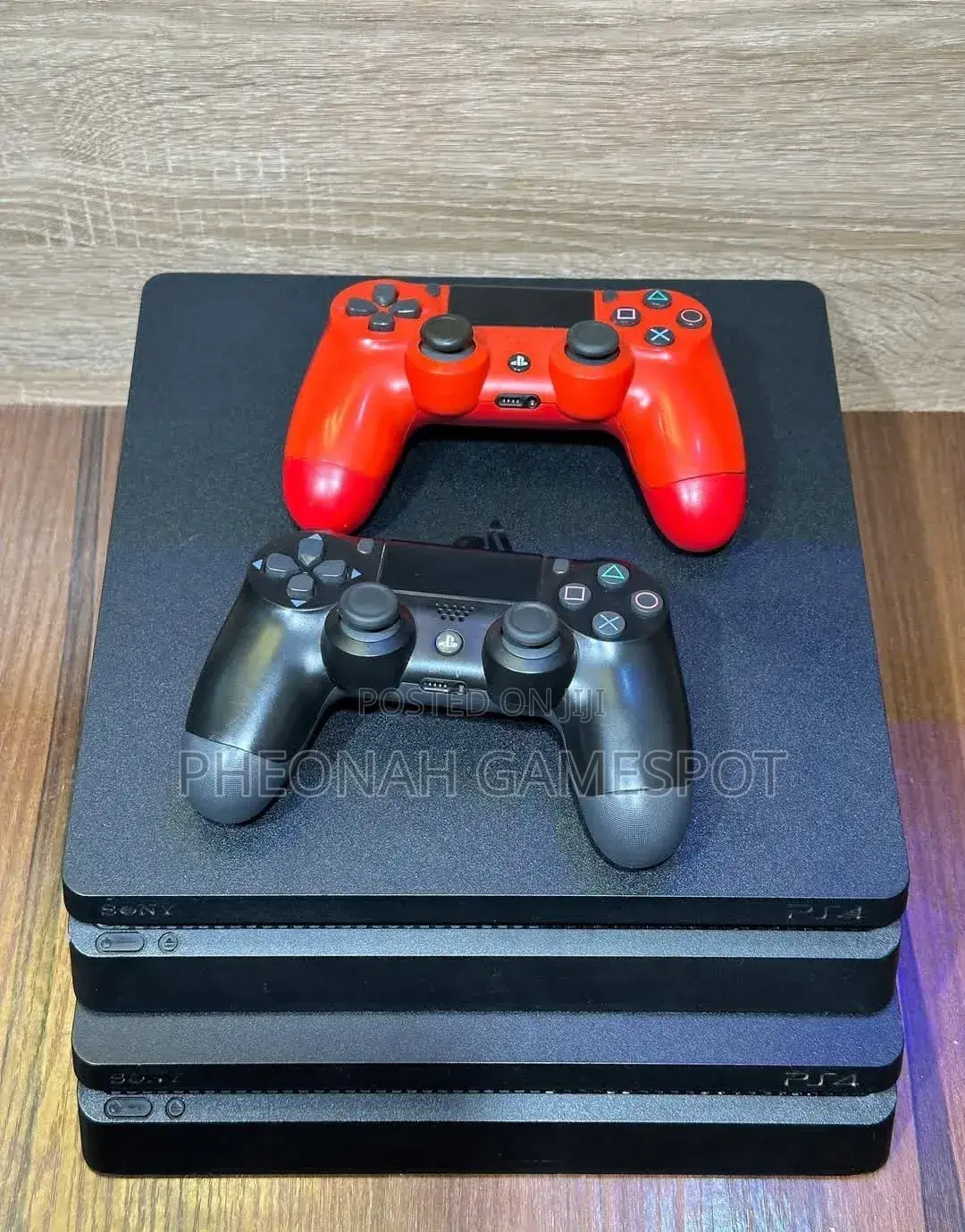 Playstation 4 Slim With 2 Controllers and 12 Games. Home Entertainment