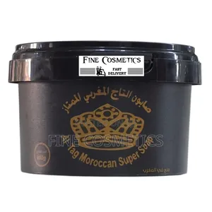 1pc Moroccan Black Soap, Softening Exfoliating Dead Skin Remover Wash
