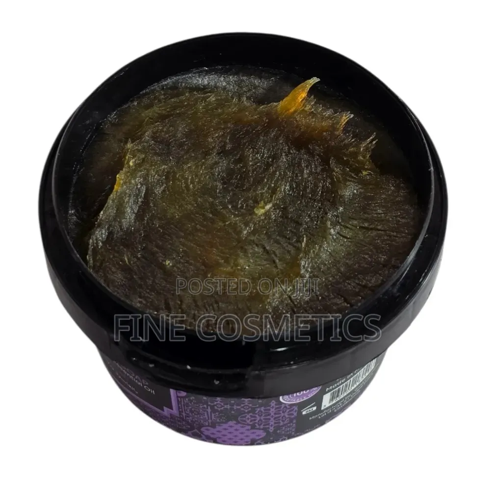 1pc Moroccan Black Soap, Softening Exfoliating Dead Skin Remover Wash