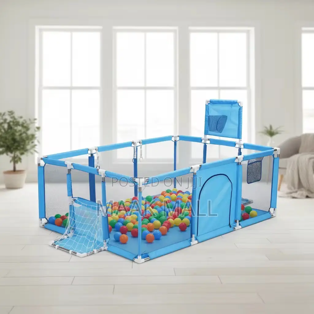 Medium Hexagonal Comes With 30 Balls Kids Play Game Fence