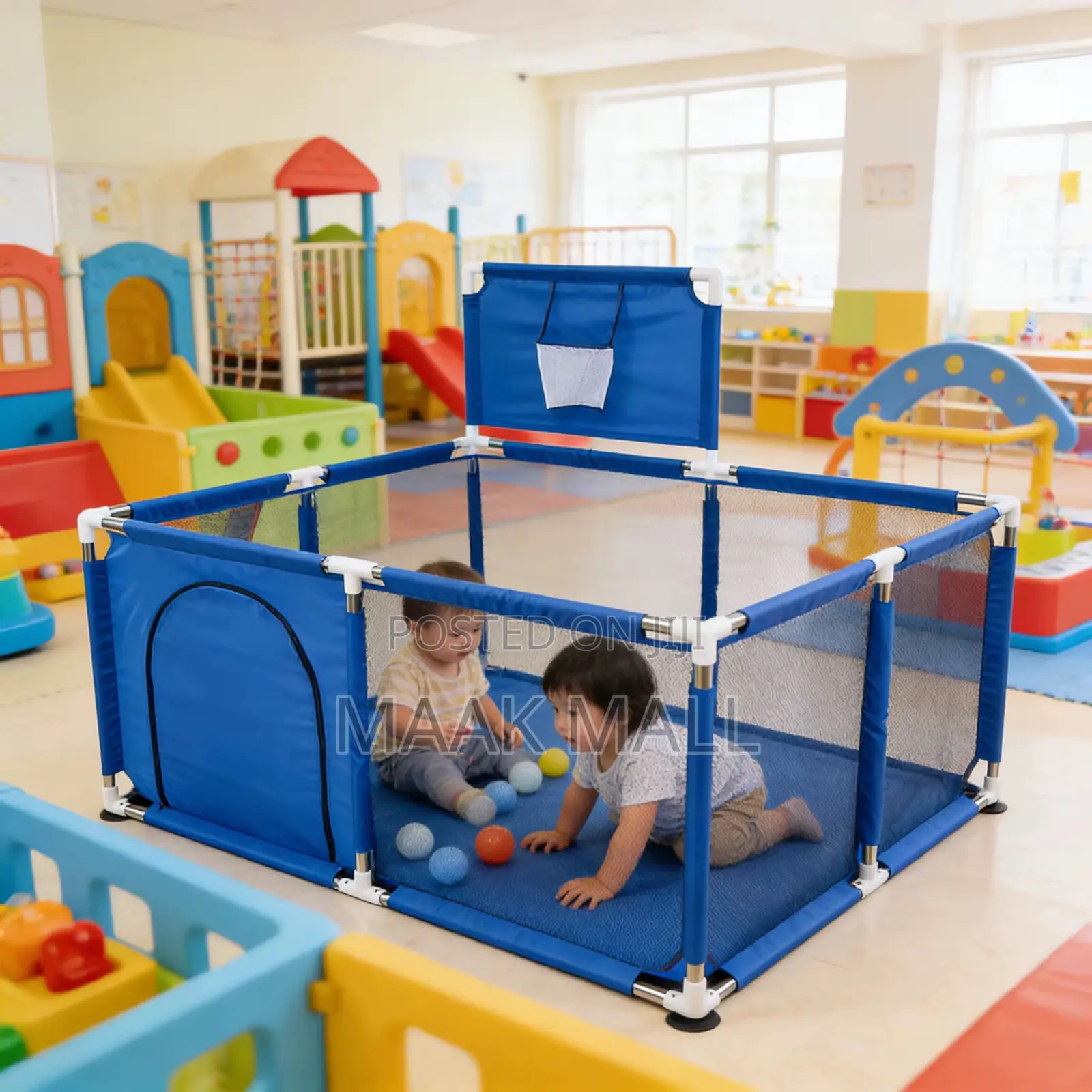 Medium Hexagonal Comes With 30 Balls Kids Play Game Fence