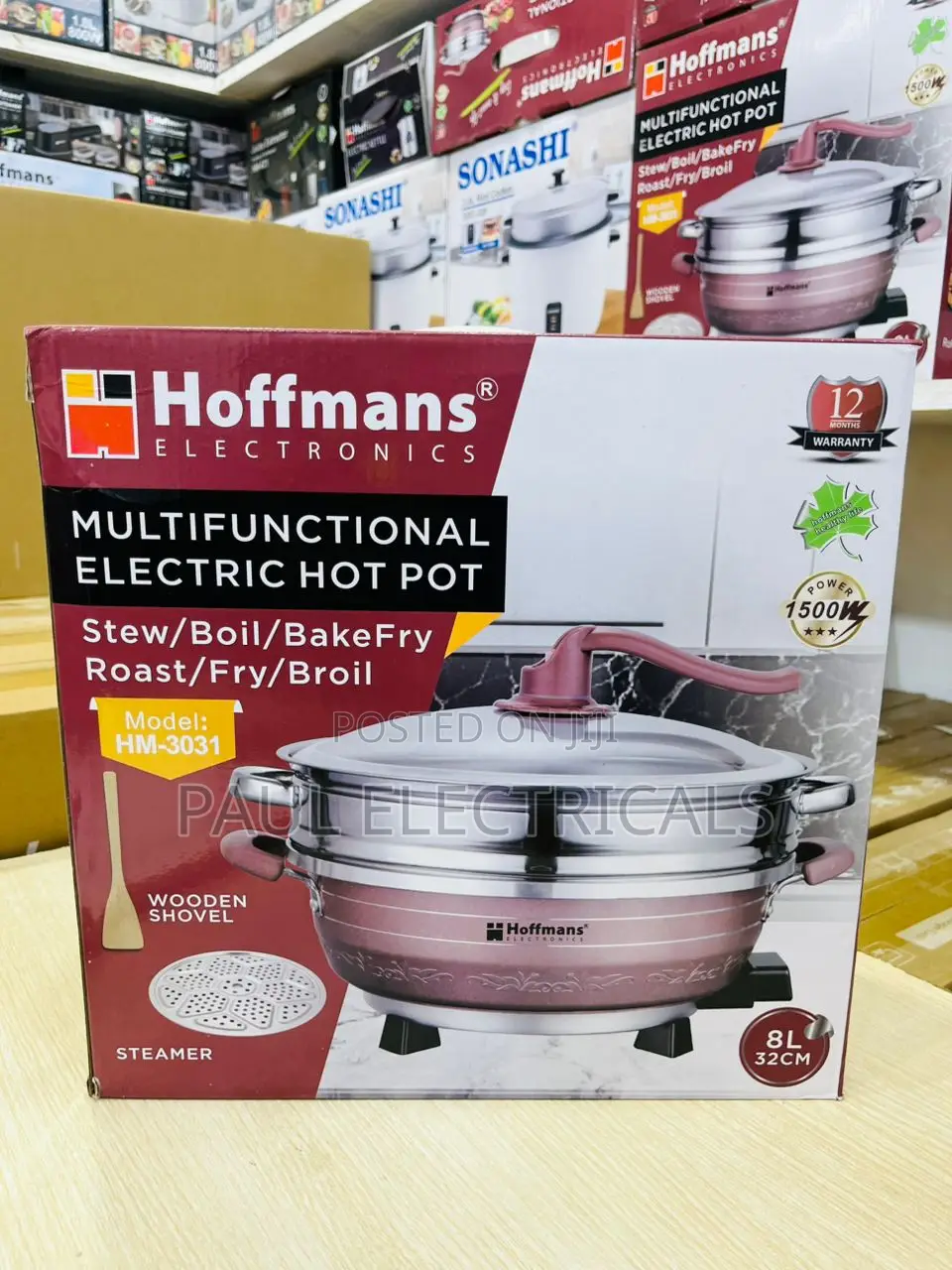 Hoffman Electric Hot Pot