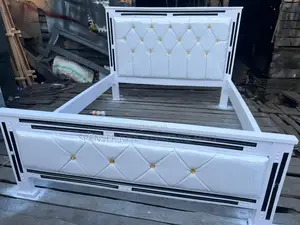 Bed 5by6 Super Hot  White Colour