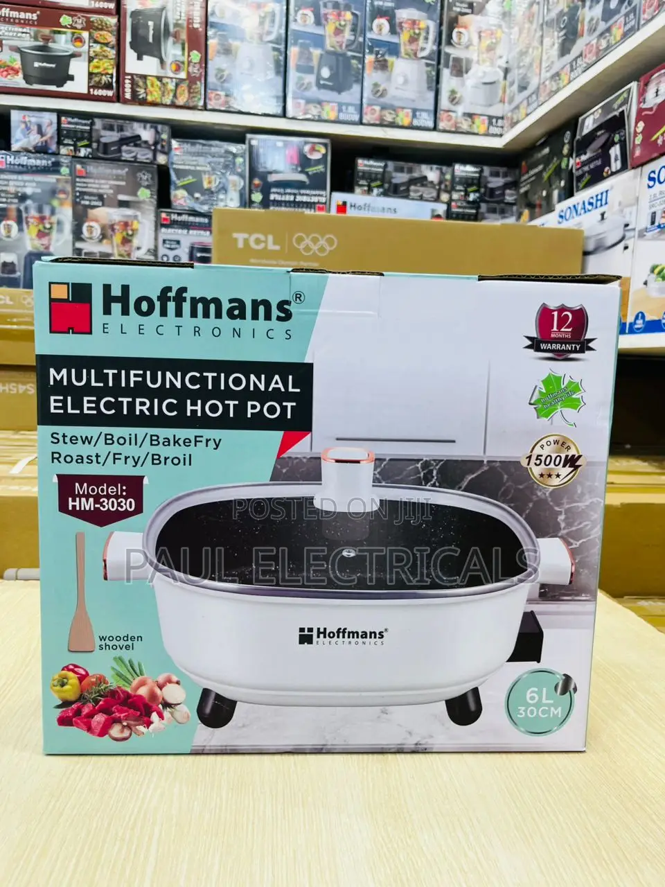 Hoffman Electric Hot Pot