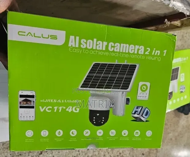 Calus Vc11 4g Ai Solar Camera.