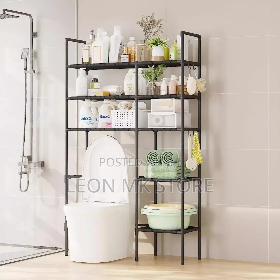 Contemporary Bathroom Storage Rack