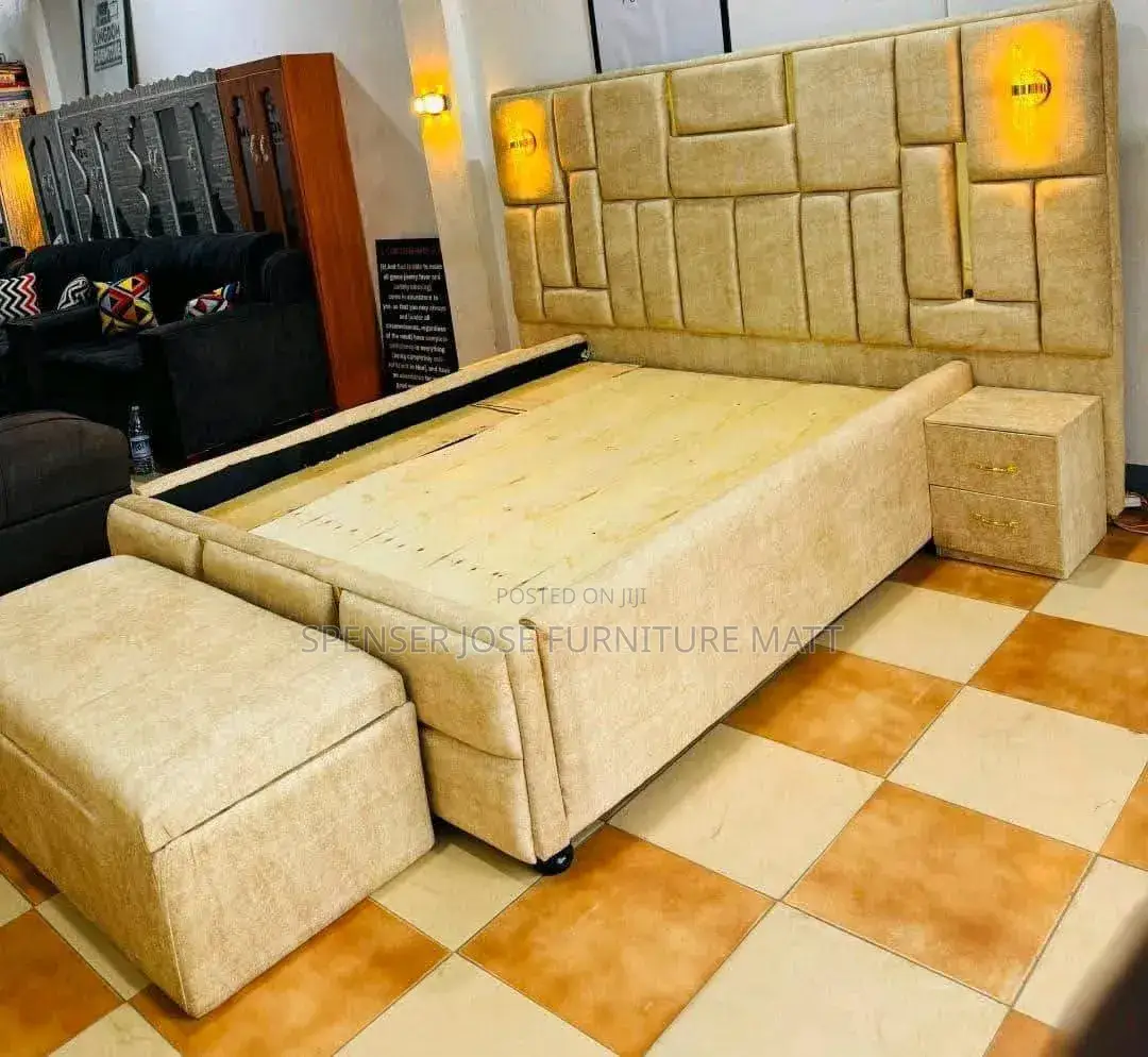 Cotton Bed 5by6 With Led on Best Price