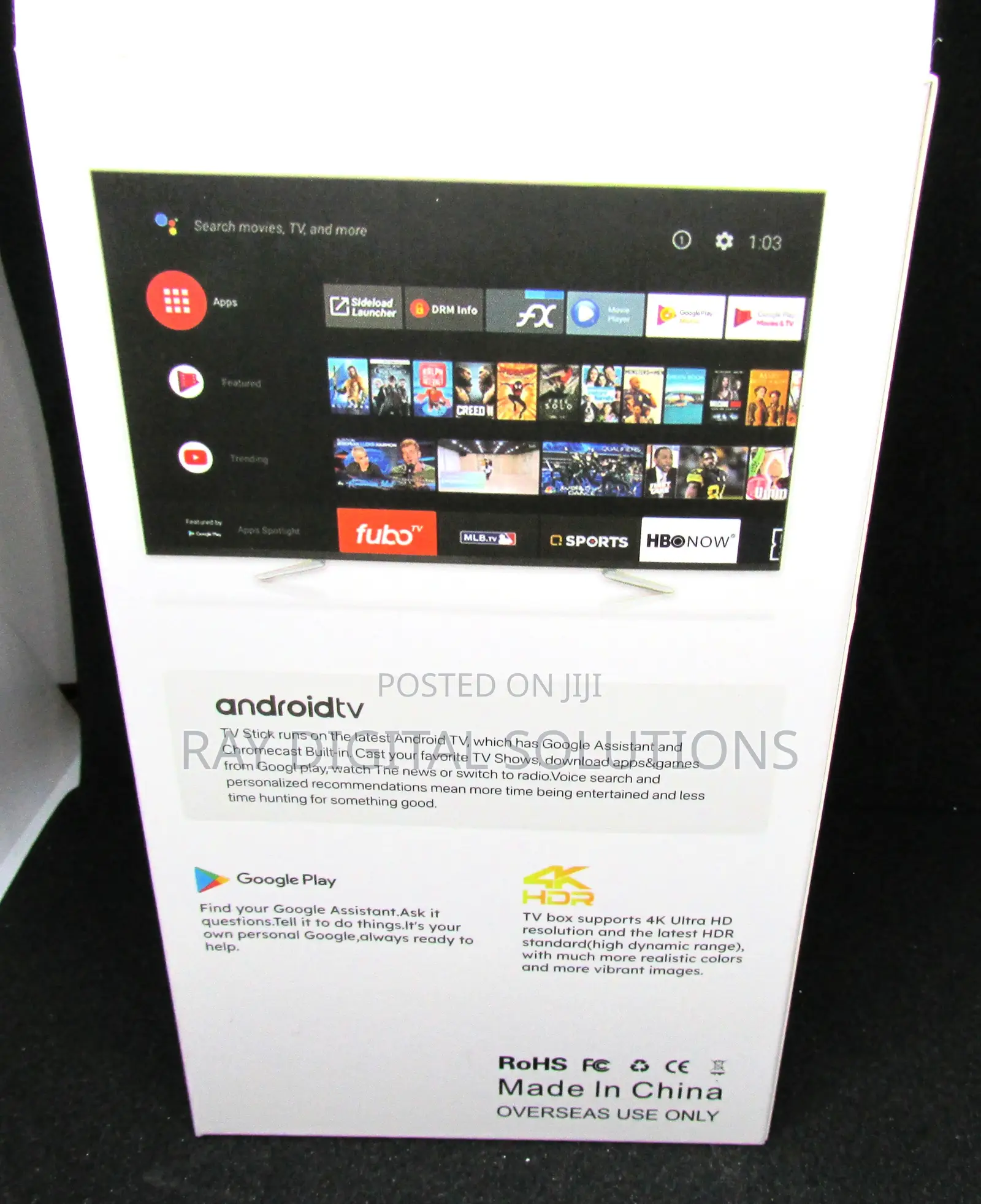 U9 Super Android 14 Tv Tick Tv Box 2gb 16gb