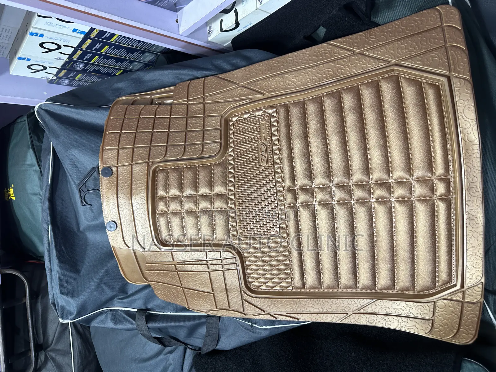 Gold Unique Vip Car Floor Mats