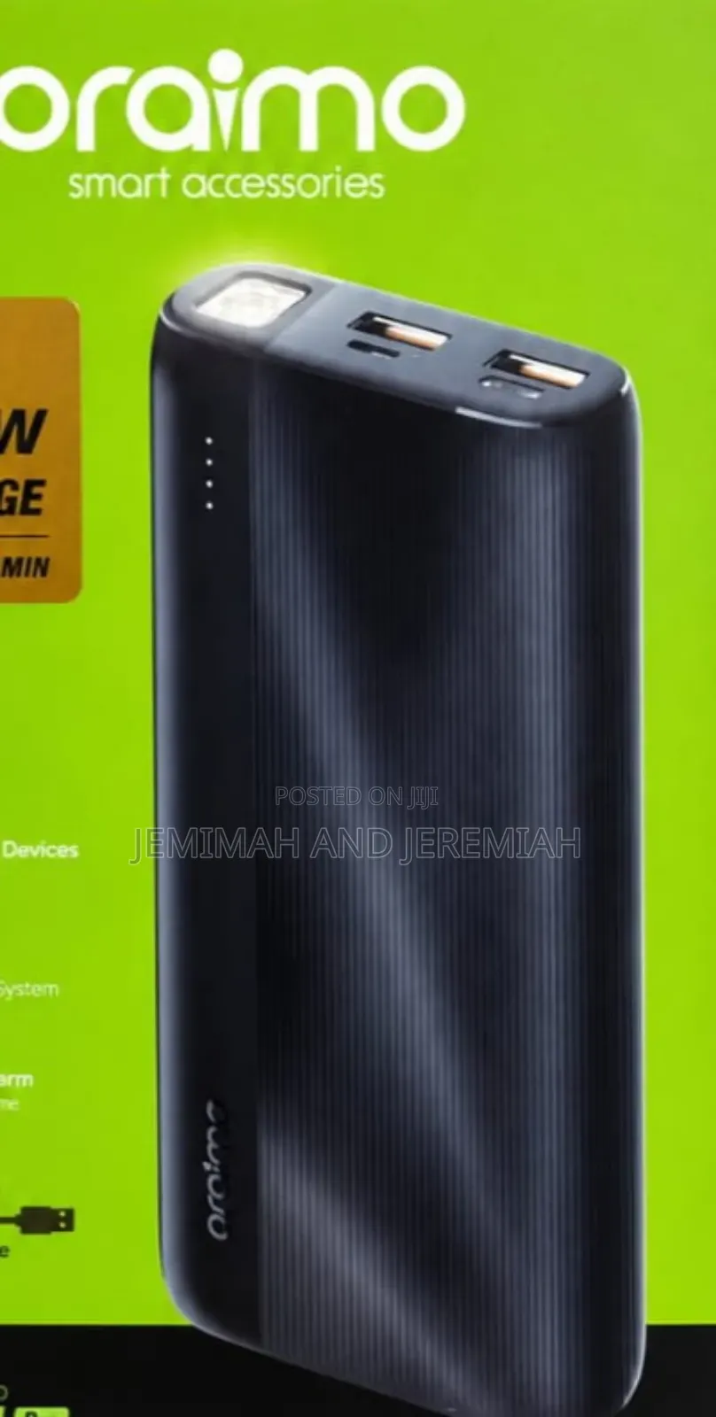 Oraimo Traveler 12-20000mah Power Bank