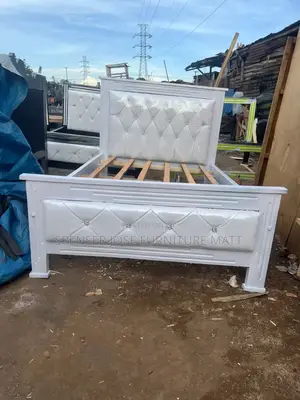 4by6 White Bed
