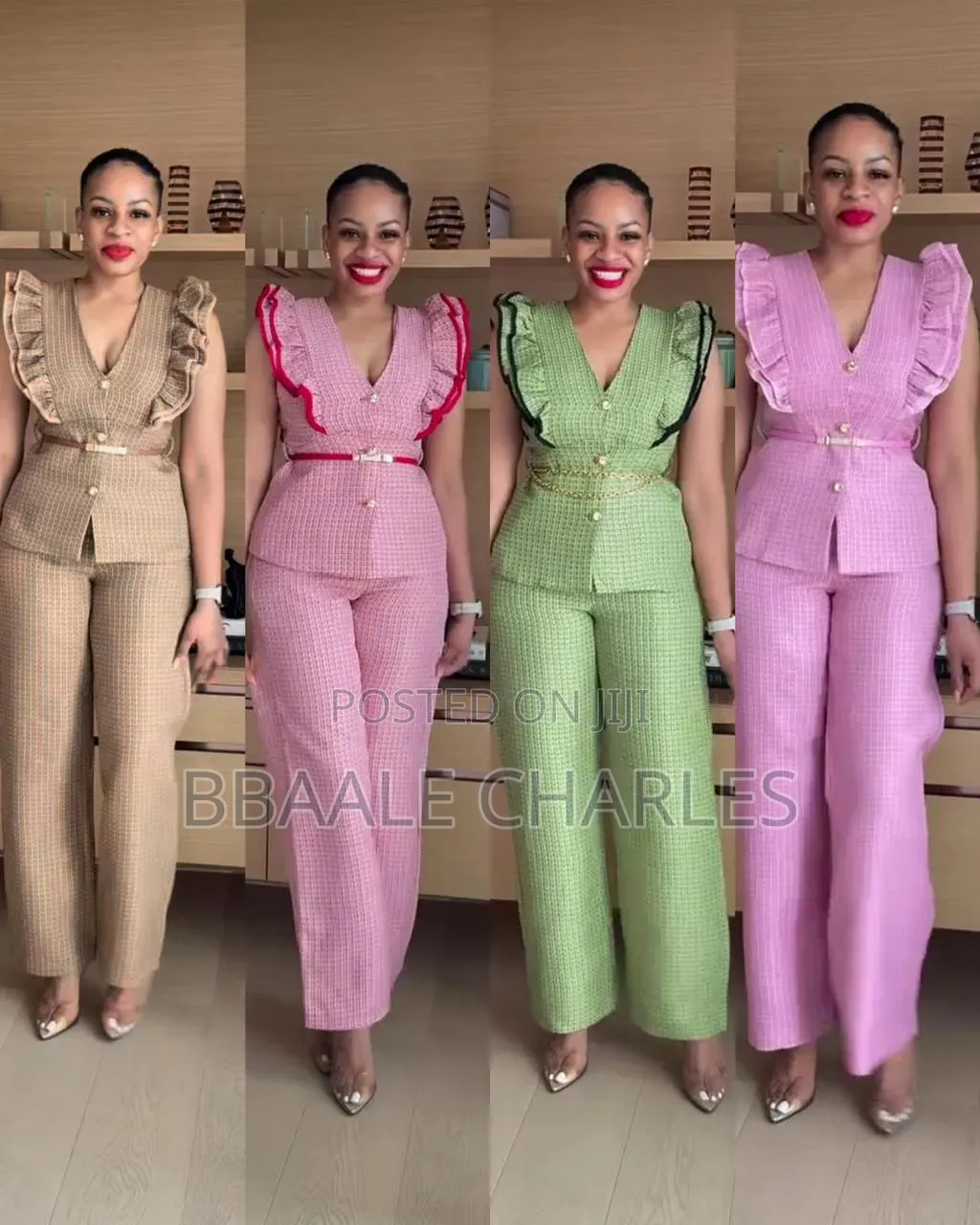 Ladies Classic Armless Office Suits