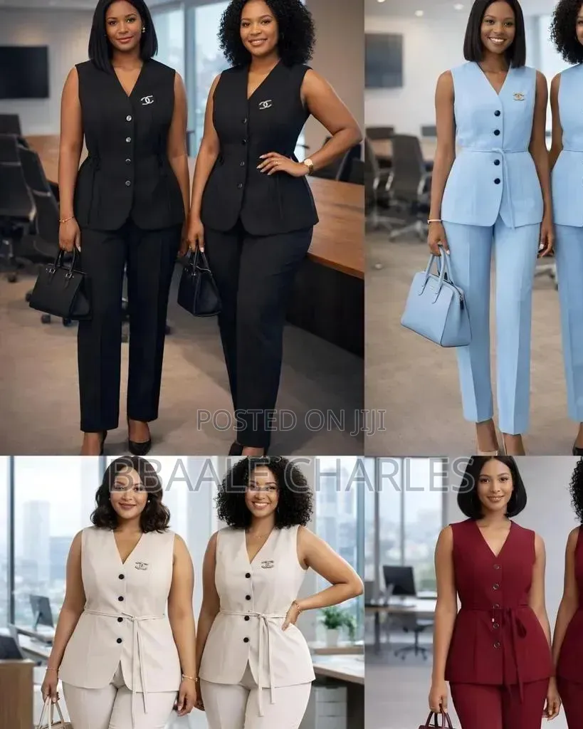Ladies Classic Armless Office Suits