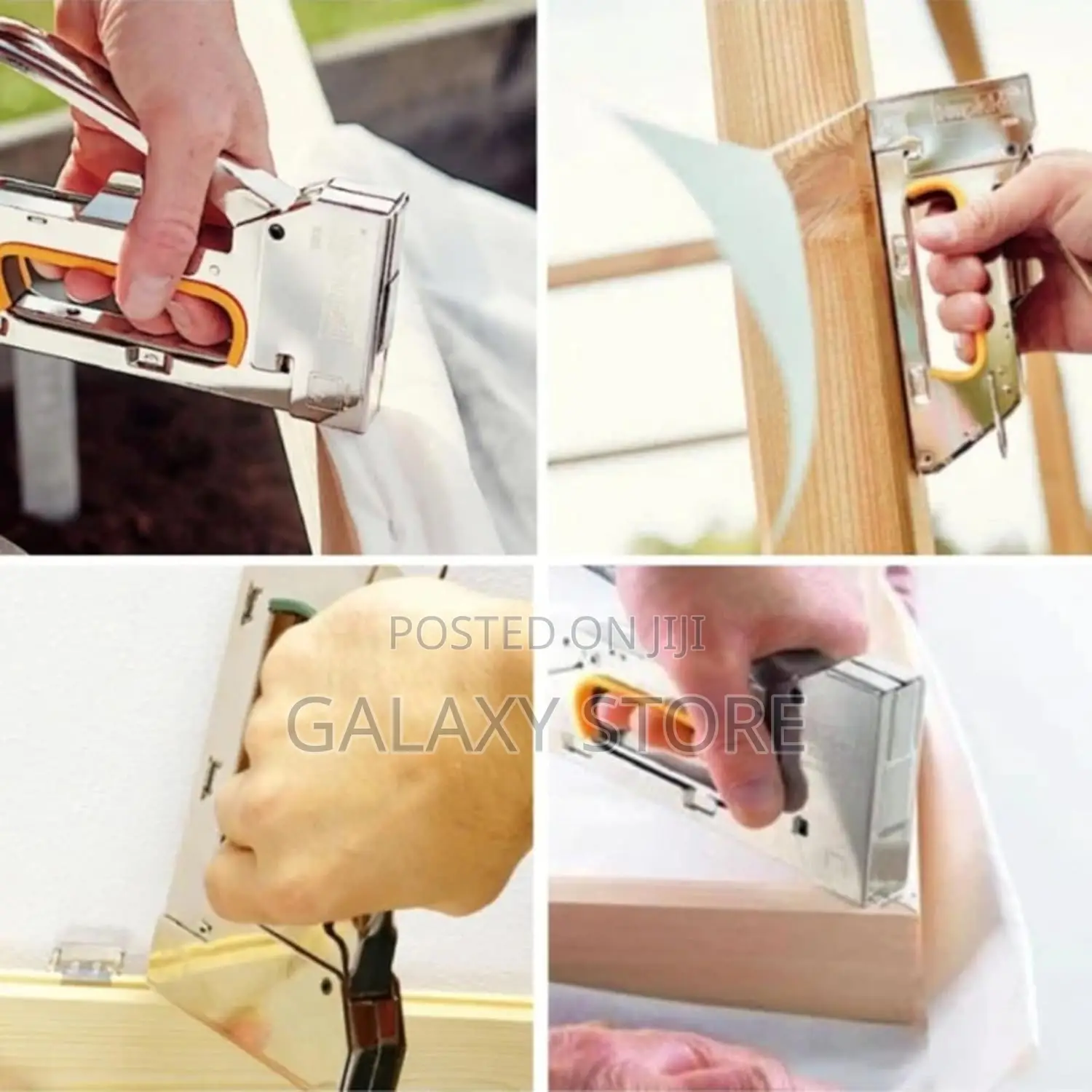 Manual Staple Gun for Furniture Use With Durable Metal Body