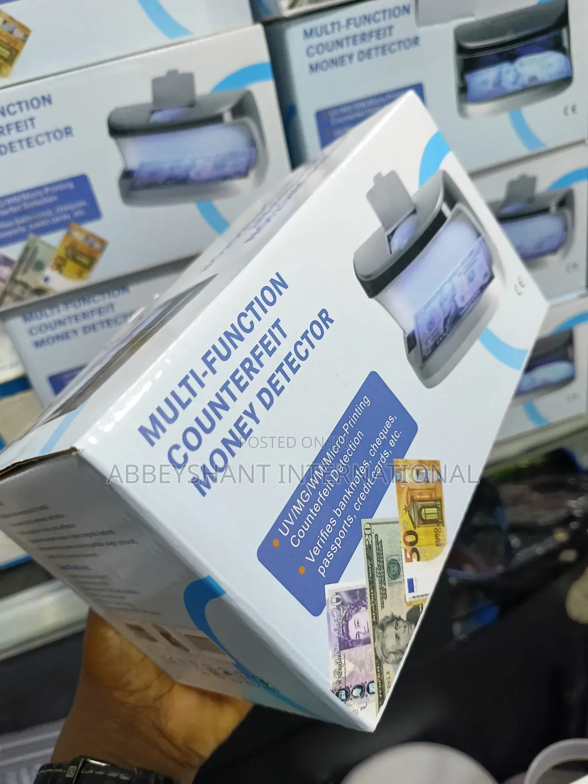 Counterfeit Money Detector Machine