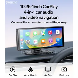 Yesido Km19 Carplay Car Center Console 10.26inch Touch Screen Portable