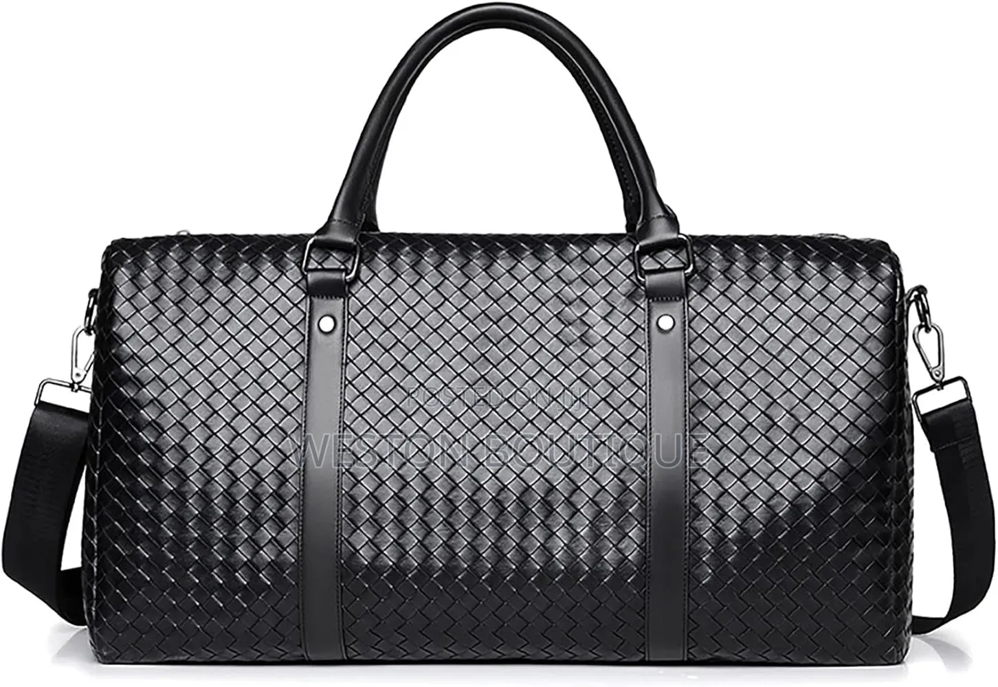 Genuine Leather Bottega Veneta Travel Bag