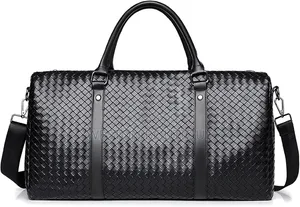 Genuine Leather Bottega Veneta Travel Bag
