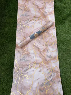 High-End Gold Marble Wallpaper for Luxury Homes