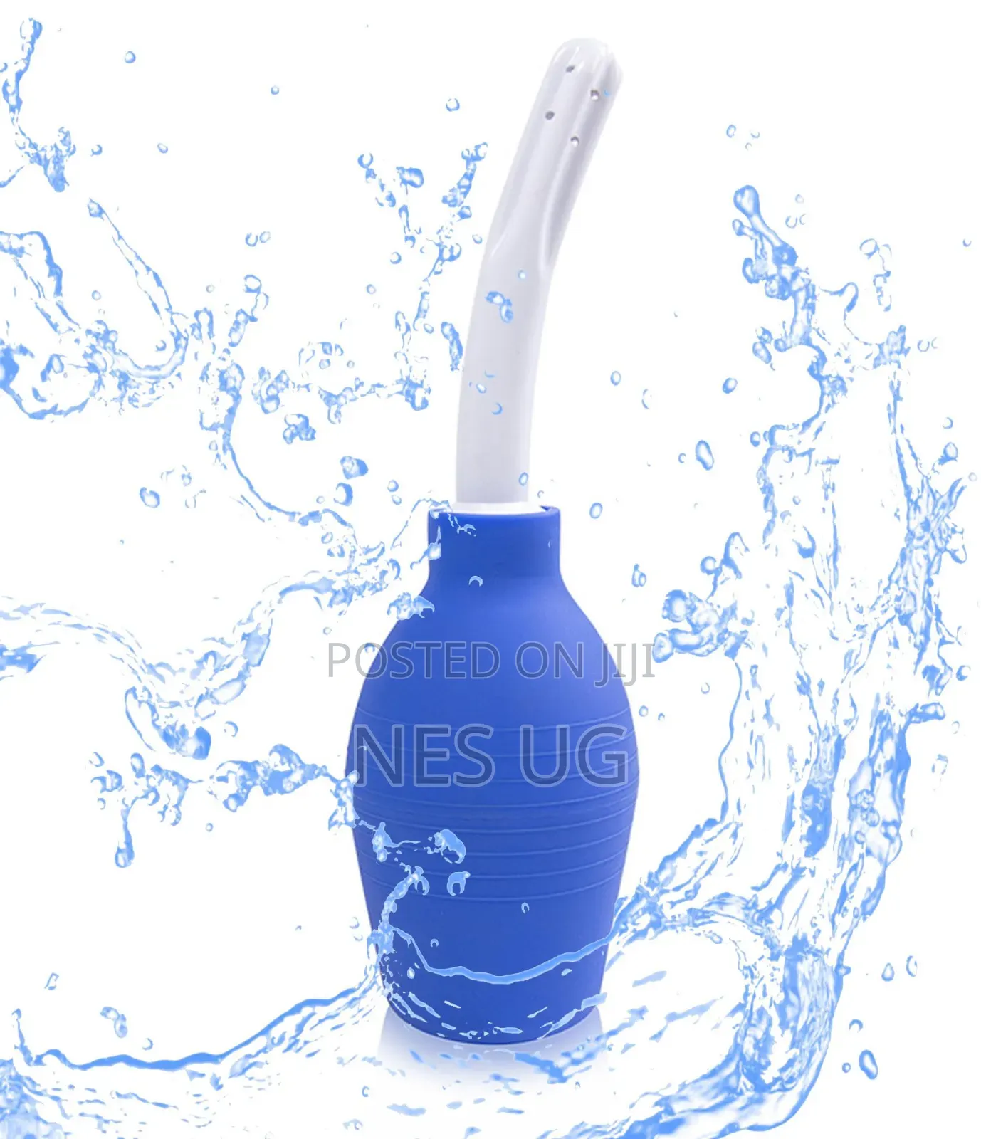 Re-Usable Anal/Vaginal Enema Douche Bulb - Blue