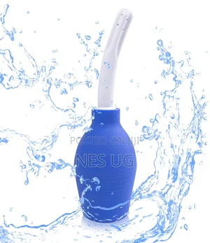 Re-Usable Anal/Vaginal Enema Douche Bulb - Blue