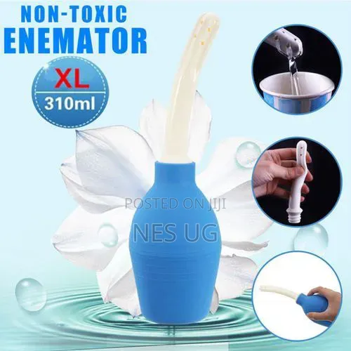 Re-Usable Anal/Vaginal Enema Douche Bulb - Blue