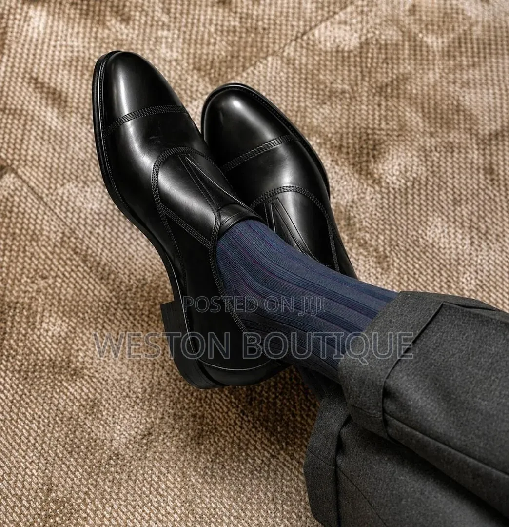 Pure Leather Original Carmina Rubber Sole Office Gentle Shoes