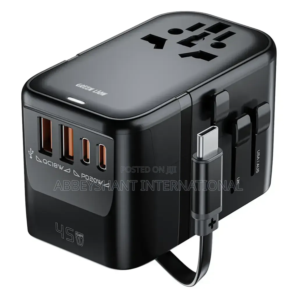 Green Lion Companion 45 Universal Travel Adapter