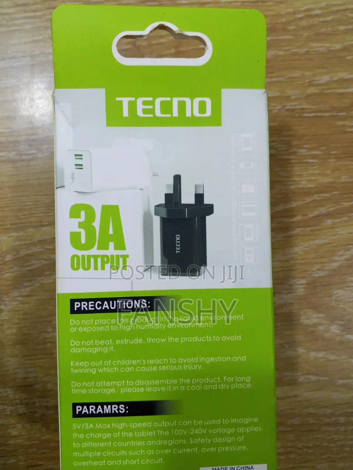 Original Tecno Dual Usb Charger