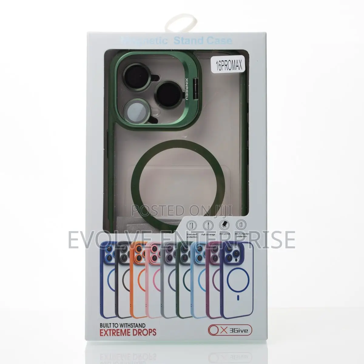 iPhone 16 Pro Cover With Magsafe and Lens Protectors
