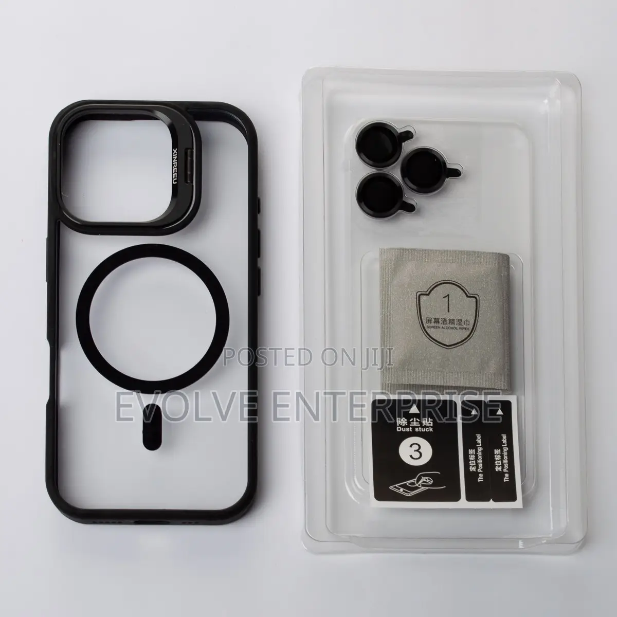 iPhone 16 Pro Cover With Magsafe and Lens Protectors