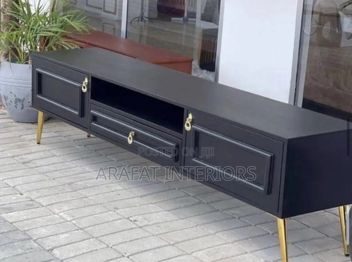 Noir Gold Tv Console*
