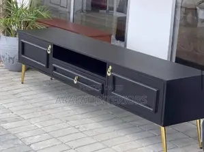 Noir Gold Tv Console*