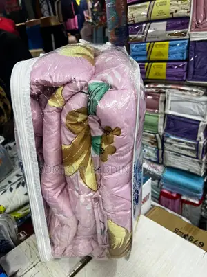 4 Pieces Bedcover 4*6 Light Pink