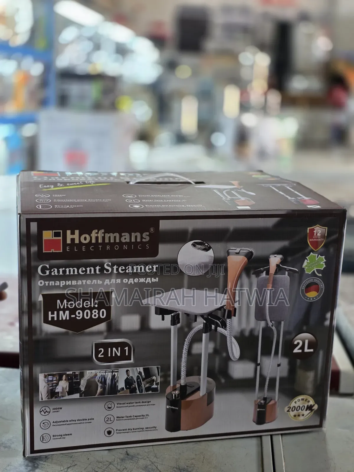Hoffmans Garment Steamer