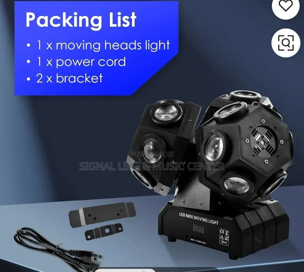 Led Mine Light Moving Head With 3 Heads