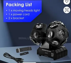 Led Mine Light Moving Head With 3 Heads