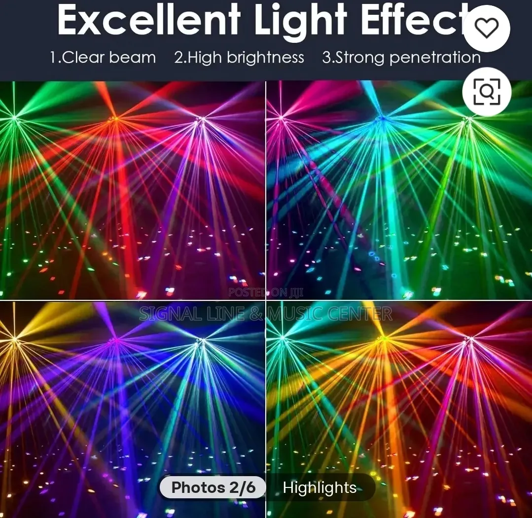 Led Mine Light Moving Head With 3 Heads