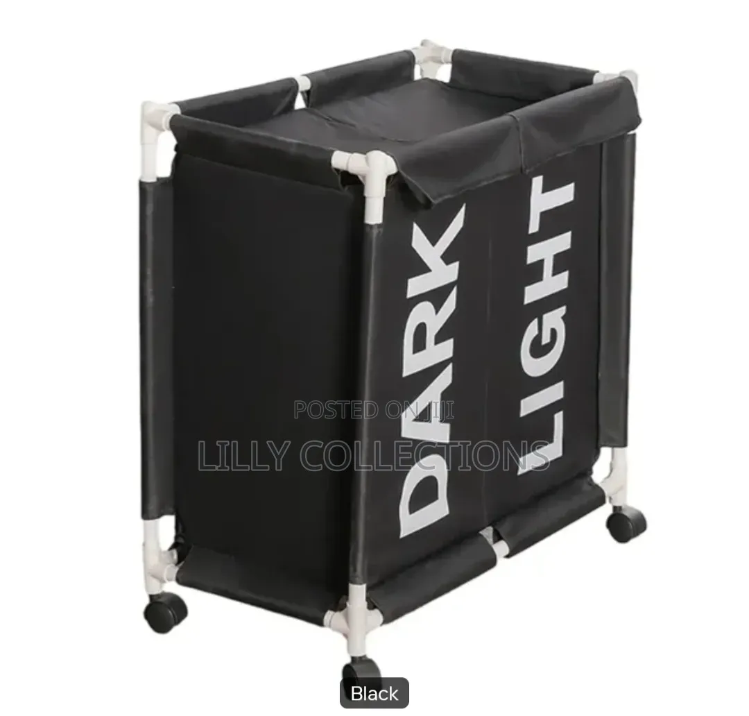 Double Clasosable Laundry Basket