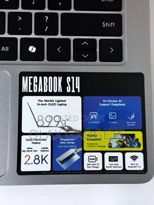 New Laptop Tecno 16GB Intel SSD 1T