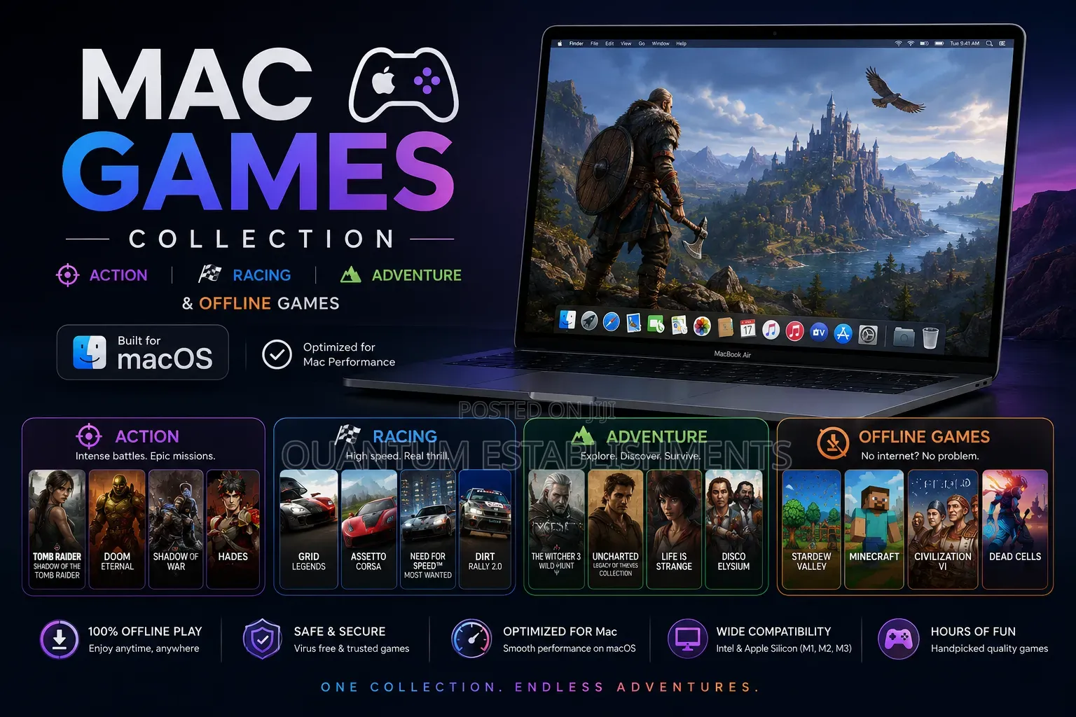Mac Games Collection | Action, Racing, Adventure Games | Macos