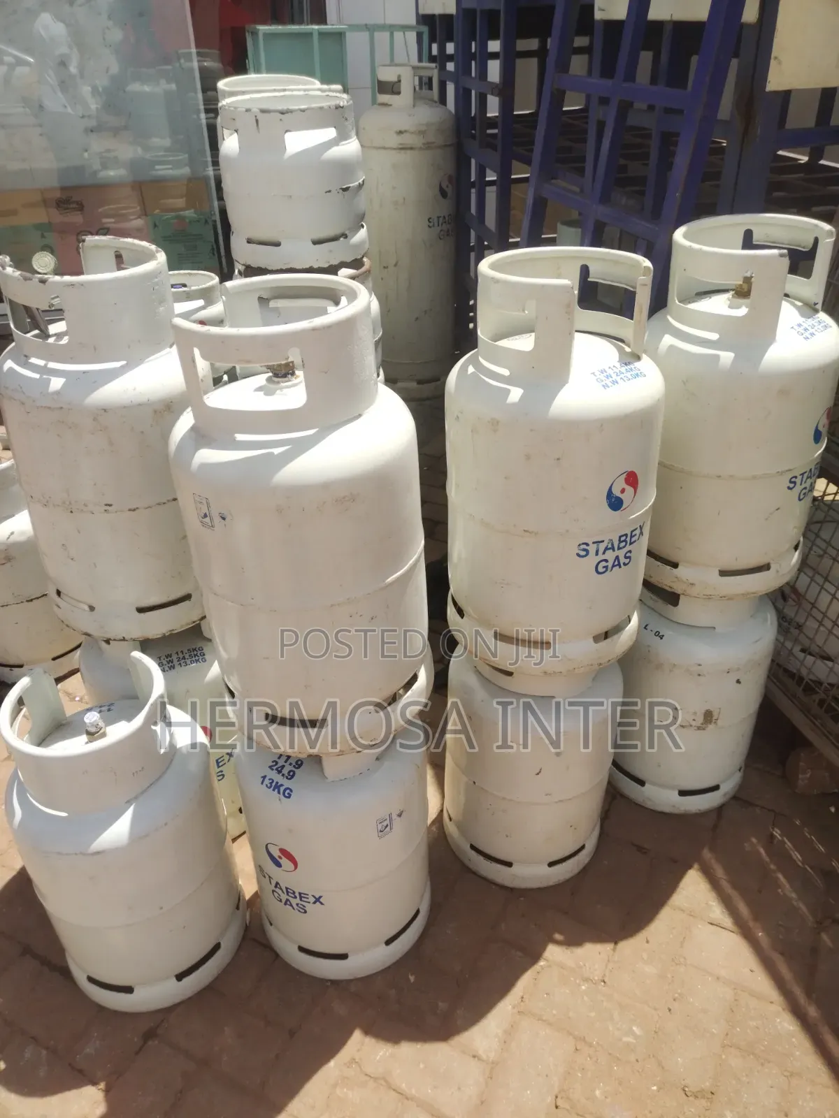 Stabex Gas 13kgwith Delivery Full Set