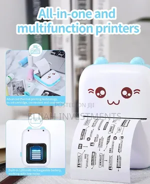 New Portable Mini Bluetooth Thermal Printer