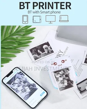 New Portable Mini Bluetooth Thermal Printer