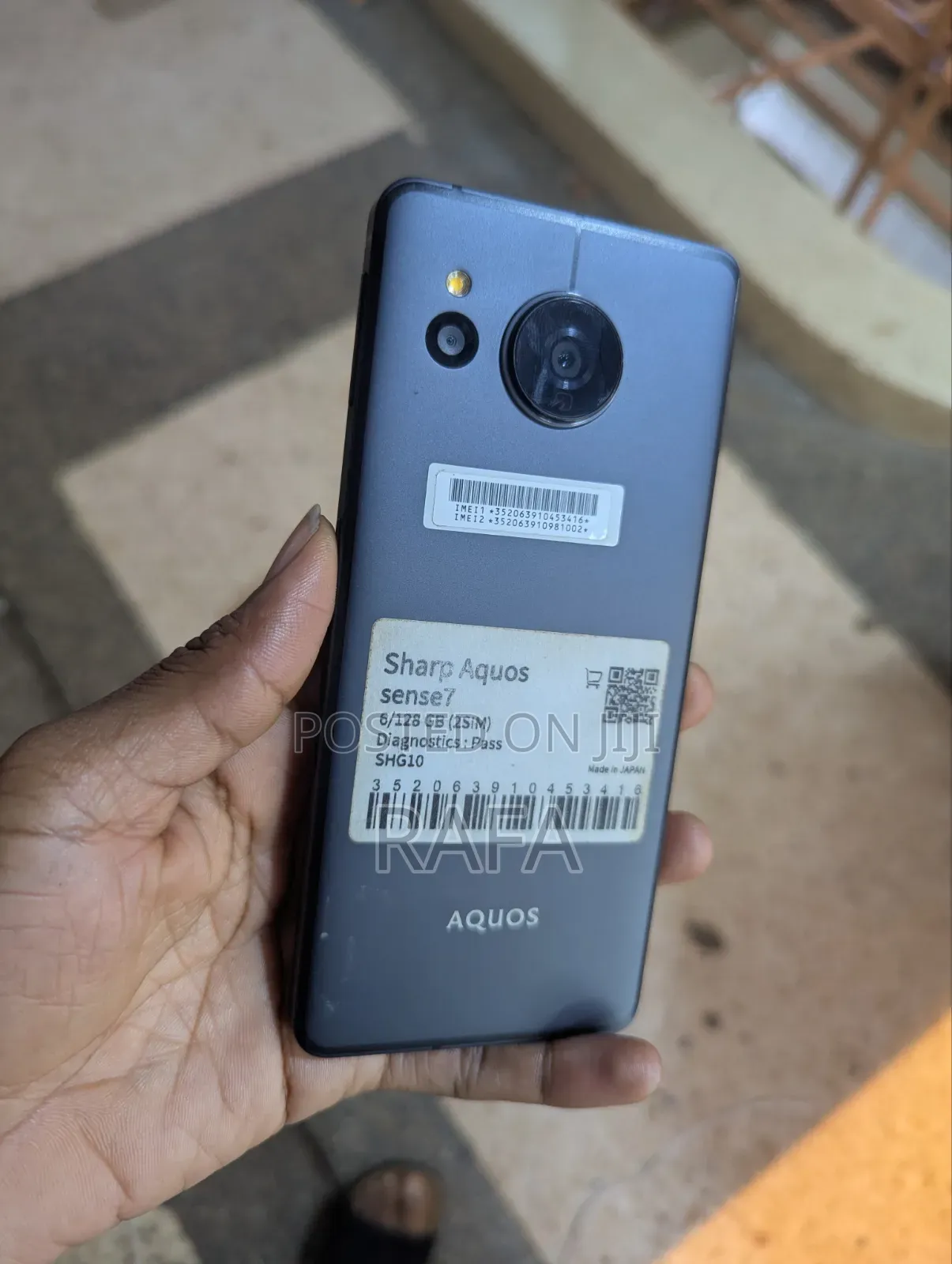 Sharp Aquos sense7 128 GB Black