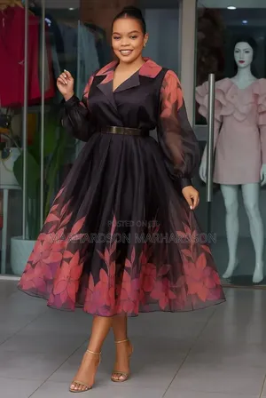 Unique Floral Dress