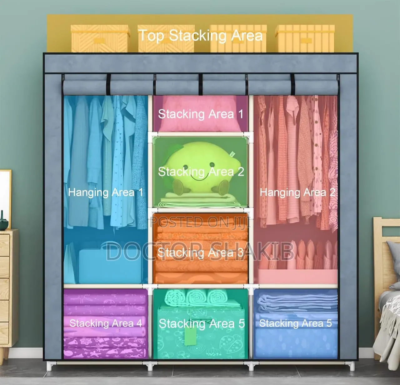 Portable Wardrobe Closet